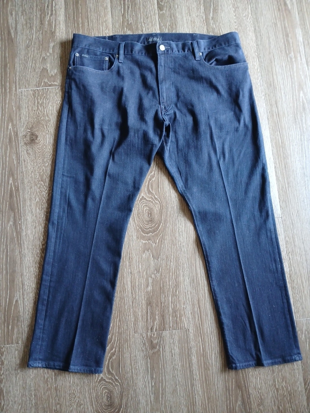 Polo by Ralph Lauren Men's Jeans Hampton Relaxed Fit Straight 40x30 Black Label